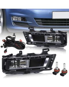 Bumper Fog Lights For Volkswagen Golf 7 MK7 2013-2017 (Not Fit For GTI, GTD, R-Line，GOLF7.5 Car Model)