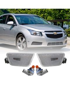 2011-2015 Chevrolet Cruze Clear or Smoke Front Bumper Side Marker Lights