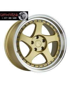 AodHan 18x9.5  AH01 5x114.3 +30 Gold Wheels (Set of 4)