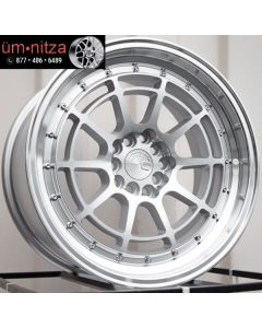 AodHan 17x9  AH04 5x100/114.3 +25 Silver Wheel (1)