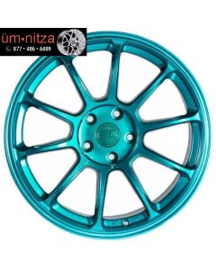 AodHan 18x9  AH06 5X100 +30 Teal Wheel (1)