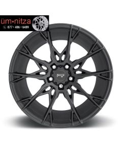 NICHE 20x9  STACCATO M183 5x112 +38 Matte Black Wheels New Set