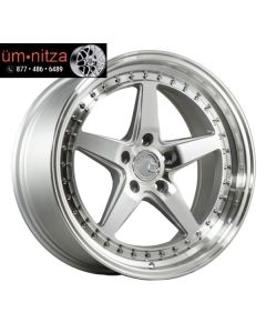 AodHan 18x8.5  DS05 5x100 +35 Silver Wheels (Set of 4)