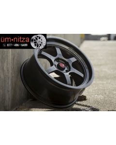 AodHan 18x8.5  AH08 5x100 +35 Hyper Black Wheels (Set of 4)