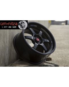 AodHan 18x8.5  AH08 5x100 +35 Full Gloss Black Wheel (1)