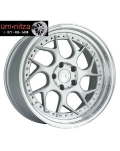 AodHan 18x9.5  DS01 5x114.3 +15 Silver Wheels (Set of 4)