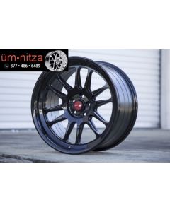 AodHan 18x9.5  AH07 5x100 +30 Full Gloss Black Wheel (1)