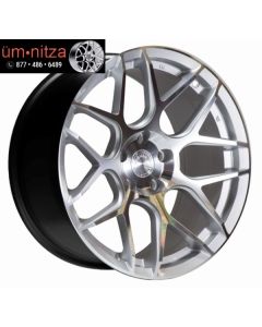 AodHan 18X9  LS002 5x120 +30 Silver Machined Face Wheel (1)