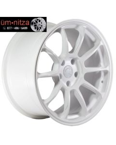 AodHan 18x10  AH06 5X114.3 +25 Matte White Wheel (1)