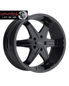 Milanni 20X9  446 KOOLWHIP 5x127 ET18 Gloss Black Wheel (1)