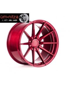 Rohana 20x9  RF1 5x120 +20 Gloss Red Wheels New Set (4)