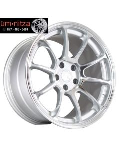 AodHan 18x9  AH06 5X114.3 +30 Machined Silver Wheels (Set 4)