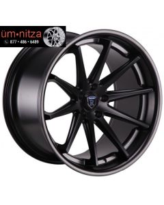 Rohana 20x9  RC10 5x114 +35 Matte Black Wheels New Set (4)