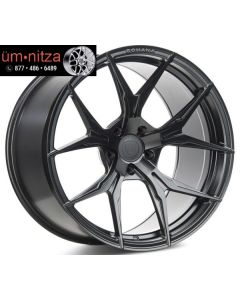 Rohana 20x9  RFX5 5x112 +27 Matte Black Wheels New Set (4)