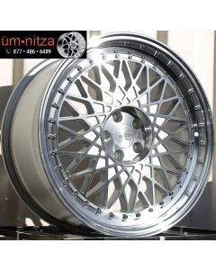 Aodhan  Ah05 18X9.5 5X100 Et35 Machined Wheels Fits Matrix Frs Impreza