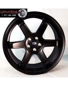 MST  MT01 Rims 18x8.5 5x114.3 et35 Matte Black Wheels Fits Tiburon Mazda Speed3