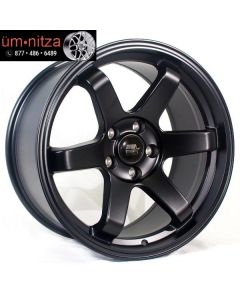 MST 18x8.5  MT01 5x108 ET35 Matte Black Wheels (Set of 4)