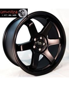 MST 17x9  MT01 5x114.3 +35 Matte Black Wheels (Set of 4)