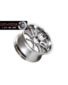 Aodhan 18x9.5  DS02 Rims 5x114.3 +22 Vacuum Chrome Wheels (Set of 4)