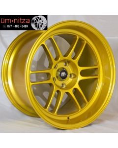 MST 18x9.5  Suzuka 5x114.3 +12 Candy Gold Pearl Wheels (Set of 4)