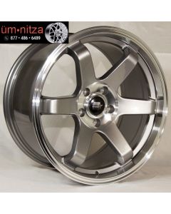 MST 18x9.5  MT01 5x114.3 +35 Gunmetal w/Machined Lip Wheel (1)