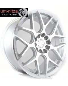 AodHan 17X7.5  LS002 Rims 5X112/120 +35 Silver Machined Wheels (Set of 4)