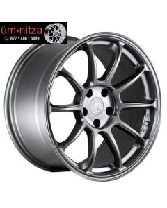 AodHan 18x9  AH06 5X114.3 +30 Matte Gun Metal Wheel (1)