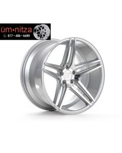 Rohana 20x9  RC8 5x120 +20 Machine Silver Wheels New Set (4)