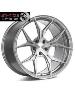 Rohana 20x9  RFX5 5x112 +27 Brushed Titanium Wheels New Set (4)