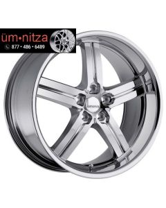 Lumarai 20x8.5  Morro 5x114.3 Rims +37 Chrome (Set of 4 Wheels Fits Lexus only)