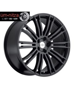 Redbourne 22x9.5  Manor 5x120 Rims +32 Gloss Black Wheels (Set of 4)