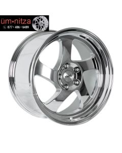 Whistler 17x9  KR1 4x100 +25 Chrome Wheels (Set of 4)