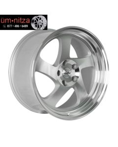 Whistler 18x9.5  KR1 5x114.3 +35 Silver/Machined Face Wheels (Set of 4)