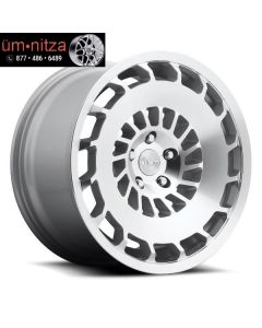 Rotiform 18x8.5  CCV R135 5x112 +45 Silver Machine Wheels (Set of 4)