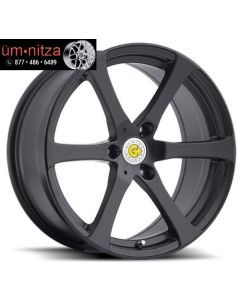 Genius 17x7.5  Newton 3x112 Rims +26 Matte Black Wheels (Set of 4)