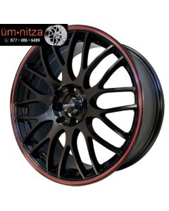 MAXXIM 15X6.5  MAZE WHEEL 4X100/114.3MM +38 BLACK Fits Corolla Golf Passat Cabrio