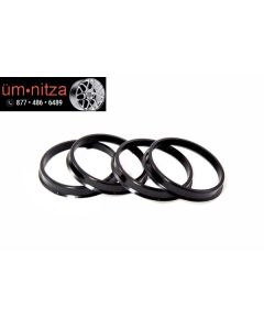 Hub Centric Rings  OD=66.6mm / ID=57.10mm Fits CC sport Golf Gti Jetta