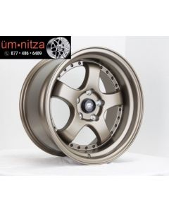 MST 17x9  MT07 5x114.3 +20 Matte Bronze w/Black Rivets Wheels (Set of 4)