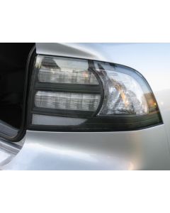 2004-2008 Acura TL Black Trim Clear Lens or Smoke Lens Rear Tail Light Cover Made by DEPO