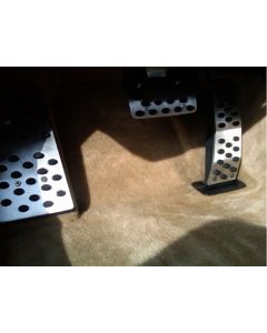 Type S Style Stainless Steel Racing Pedals with Rubber Insert For 1997-2003 Acura CL / 2002-2008 RSX / 2004-2014 TL / 2004-2013 TSX / 1994-2001 Integra