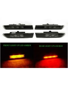 2004-2008 Acura TL DEPO Smoke or Clear 4 Pieces LED Side Marker Lights