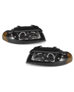 1999-2001 Audi A4 B5.5 / 2000-2002 S4 DEPO Xenon Model OEM Replacement D2S Projector Headlight With Clear Corner Lens