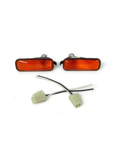 1996-2000 Honda Civic EK DEPO JDM Spec Amber or Clear Dome Type Fender Side Marker Lights