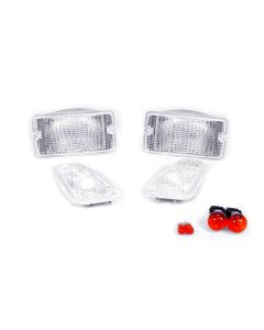 1997-2006 Jeep Wrangler TJ DEPO Clear or Smoke Bumper Signal Lights + Side Marker Lights