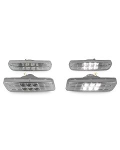 2001-2005 Lexus IS300 DEPO Clear or Smoke Front + Rear LED Bumper Side Marker Light