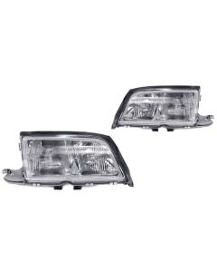 1994-2000 Mercedes C Class W202 DEPO Euro Glass Headlight Set With Optional Xenon