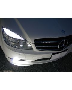 2008-2011 Mercedes C Class W204 Osram Chips CanBus No Error LED Bulbs For Headlight Eyelid / Eyebrow