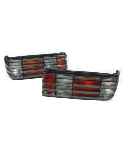 1981-1991 Mercedes S Class W126 Euro Smoke Rear Tail Light Set