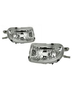 1998-2002 Mercedes CLK Class W208 DEPO Crystal Glass Lens Fog Light Set