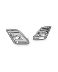 2010-2013 Mercedes S Class W221 DEPO Crystal Clear or Smoke Bumper Side Marker Light